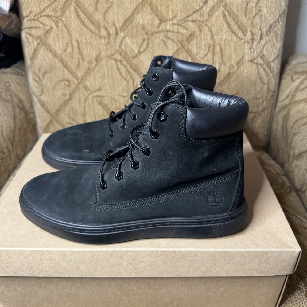 Timberland Londyn 6" Boots, Women's Size 8 Black Lace Up.